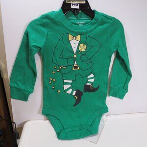 Baby leprechaun bodysuit (costume) Long Sleeve St. Patrick's Day